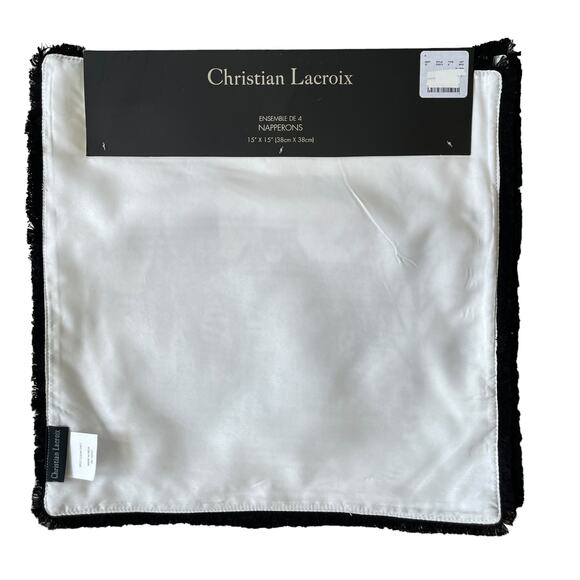 Christian Lacroix Halloween Haunted House Placemats 15in Set of 4 Spooky NEW - Picture 4 of 13